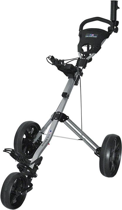 U.S. Kids Golf 3-Wheel Trelley silver