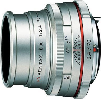 Produktbild Pentax DA 70mm, f/2.4 Limited, Silber (Pentax K, APS-C / DX)