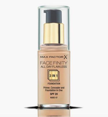 Actual product image Max Factor Facefinity 3 in 1 (Beige)