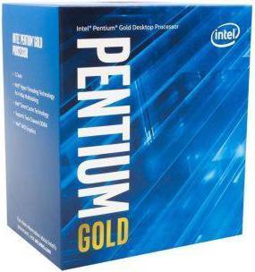 Image du produit Intel CPU||Pentium|G6400|Comet Lake|4000 MHz|Cores 2|4MB|Socket LGA1200|58 Watts|GPU UHD 610|BOX|BX80 (LGA 1200, 4 GHz, 2 -Core)