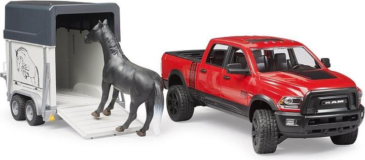 Image du produit Bruder Dodge RAM 2500 avec remorque pour chevaux