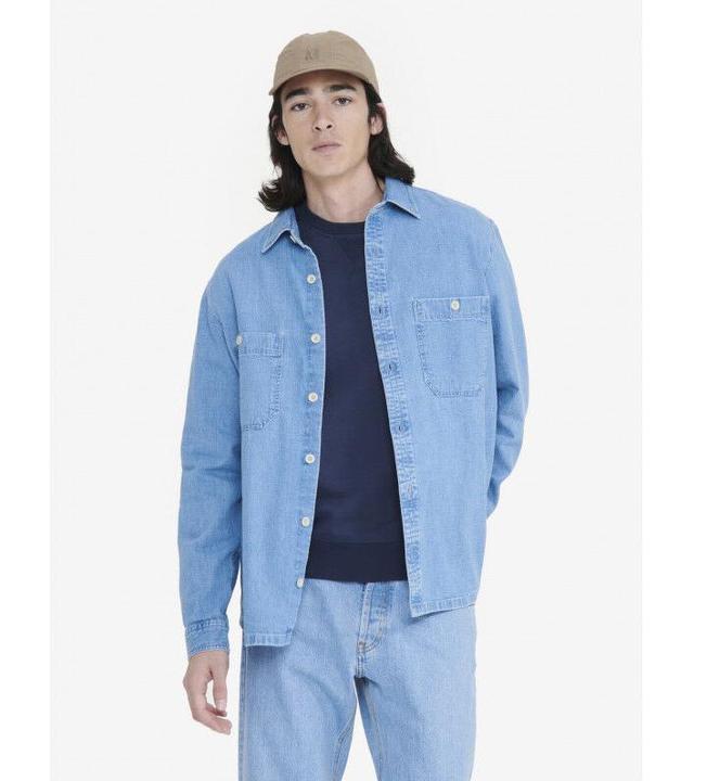 Aigle Surchemise denim avec manches longues (S)