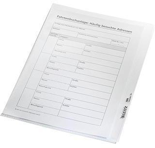 Produktbild Leitz Sichthüllen A5 farblos 150my PVC Kantenverschweisst Packung 100 Hüllen (A5, 1 x)