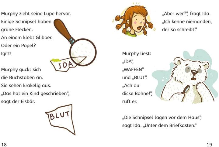 Produktbild Die Schule der magischen Tiere ermittelt 1: Der grüne Glibber-Brief (Zum Lesenlernen) (Deutsch, Margit Auer, Nina Dulleck, 2020)
