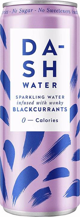 Actual product image Dash Water Blackcurrants (12 x 33 cl)