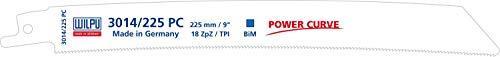 Produktbild WILPU Saw blades for steel and stainless steel. for steel up to 2 mm 3014, 5pcs 280 mm 3014/280