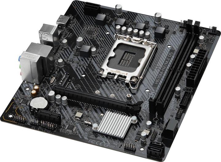 Immagine prodotto AsRock H610M-H2/M.2 D5 LGA1700 2xHDMI (LGA 1700, Intel H610, mATX)