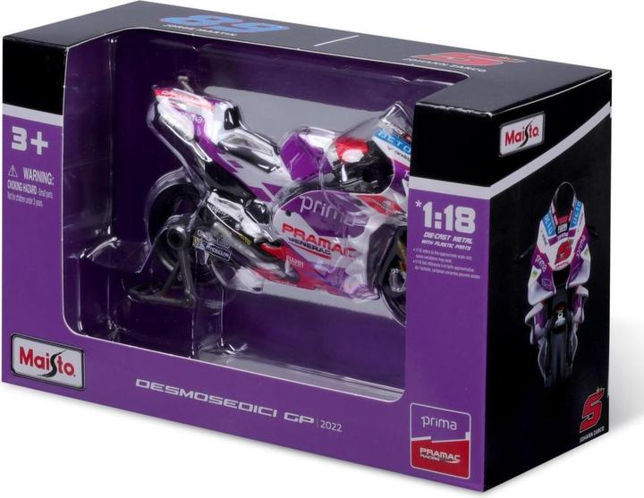 Immagine prodotto Maisto Moto GP 1/18 #5 Zarco 2022