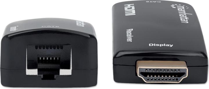 Image du produit Manhattan HDMI zu RJ45 (Micro USB, RJ45, HDMI, 2.70 cm)