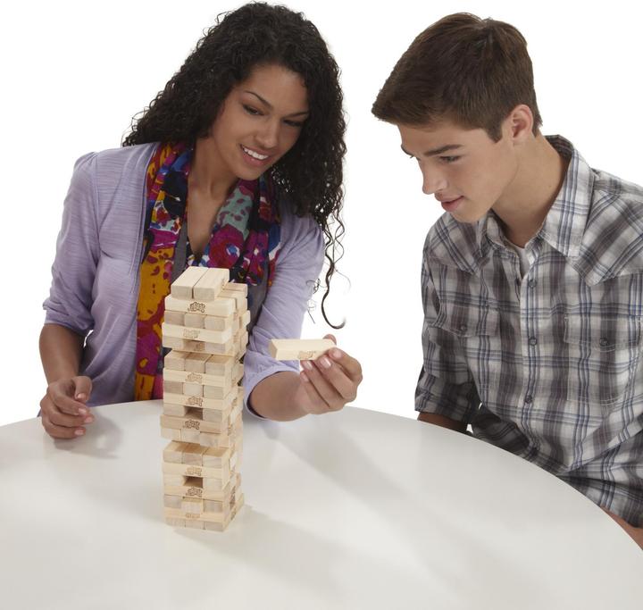 Actual product image Hasbro Gaming Jenga Classic (German, French, Italian)