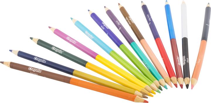 Actual product image Crayola Crayons Duo (Multinational, 12 x)