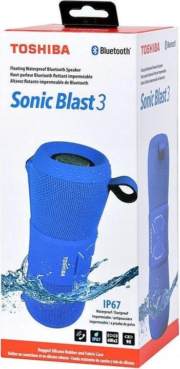 Produktbild Toshiba Sonic Blast 3 TY-WSP200 blue (9 h)