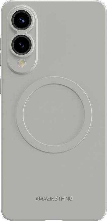 Produktbild Amazingthing Minimal Air Case mit Magnetring für Samsung Galaxy S25 Edge - Grau (Samsung Galaxy S25 Edge)
