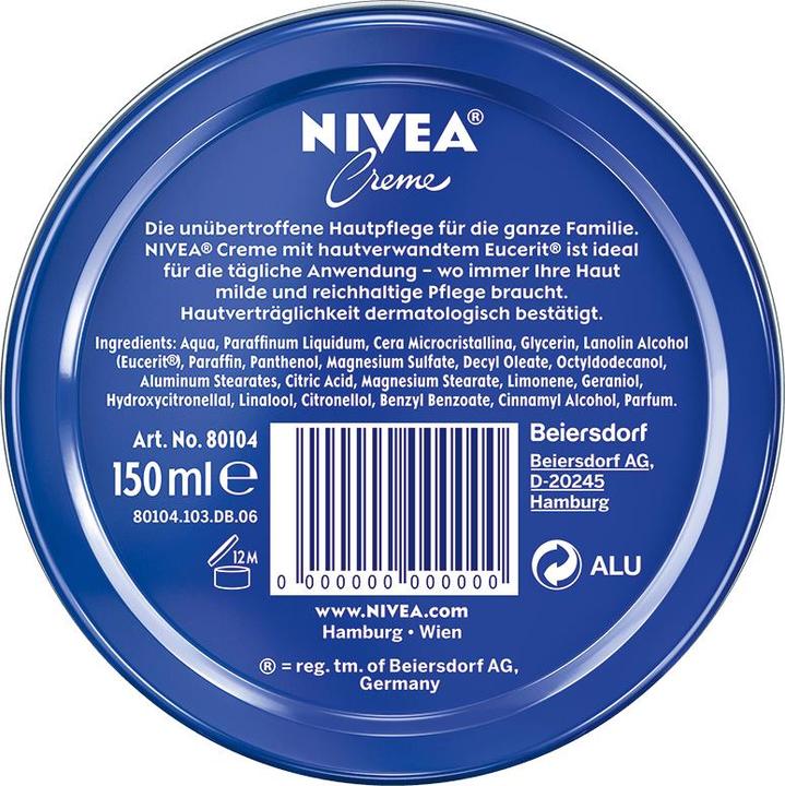 Immagine prodotto NIVEA 80104 (Crema corpo, 150 ml)