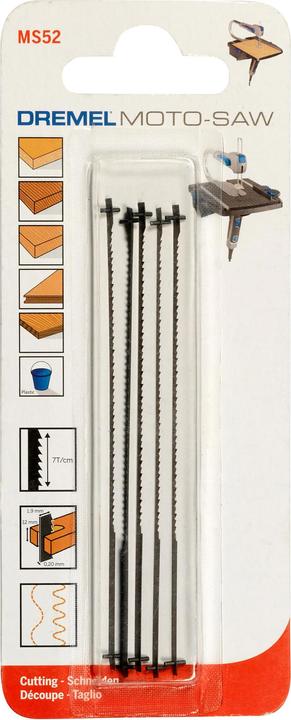 Immagine prodotto Dremel Lama per sega da legno Moto-Saw