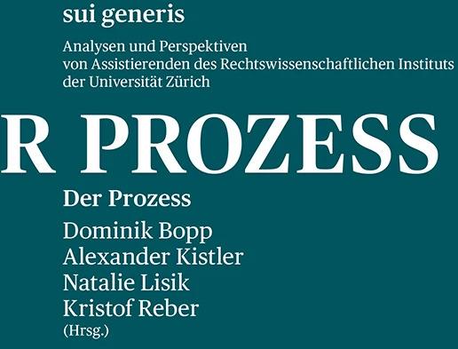 Produktbild Der Prozess (Deutsch, Denise Weingart, Helin Dalla Palma, Christa Tobler, Anna Elisa Stauffer, Dominik Bopp, 2024)