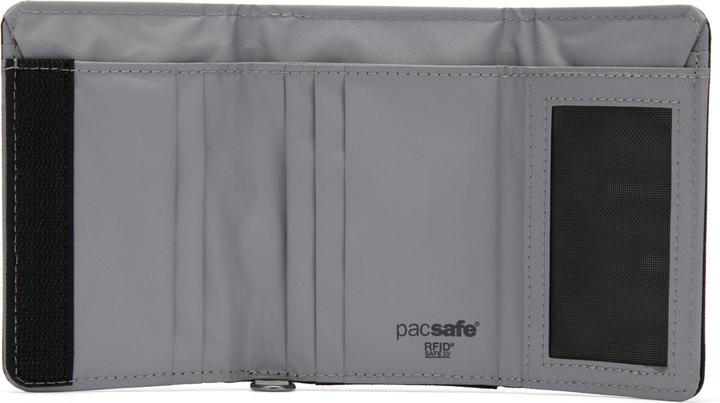 Actual product image Pacsafe RFIDsafe Trifold Wallet black