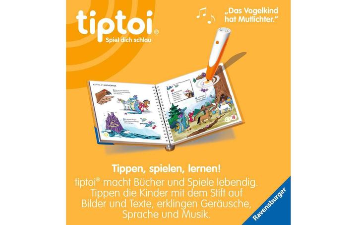 Produktbild tiptoi Darro Drache und die Sache mit dem Mut (Deutsch, Cee Neudert, Katja Rau, 2024)