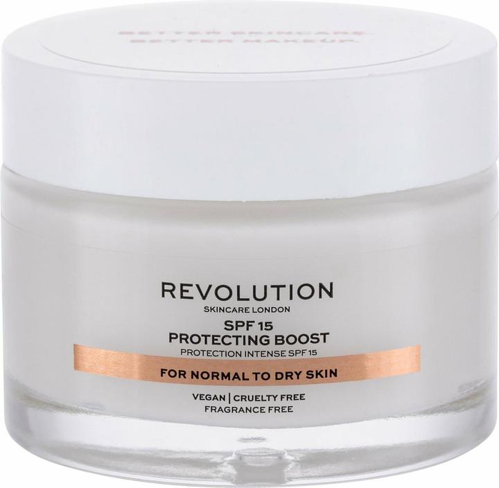 Revolution Skincare Moisture Cream Normal to Dry Skin (50 ml, Tagescreme, SPF 15)