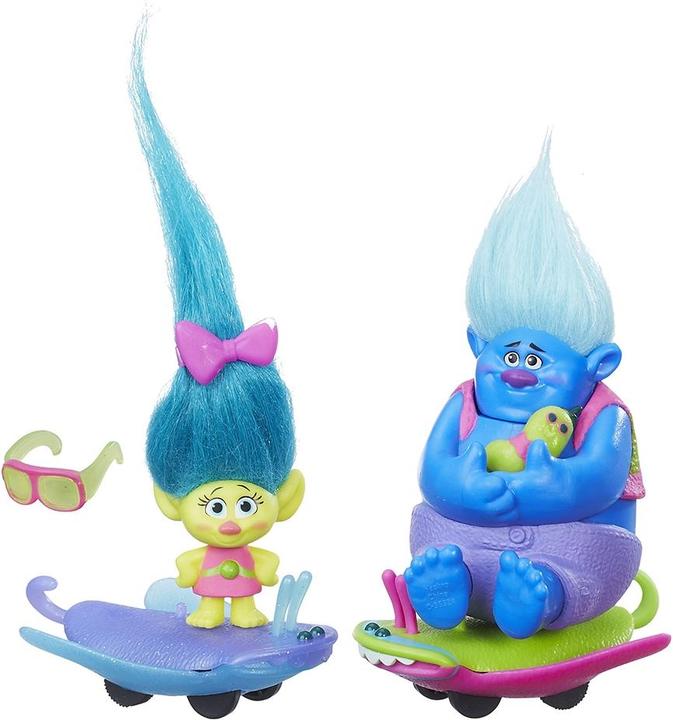 Image du produit Hasbro Trolls de ville avec skitterboard