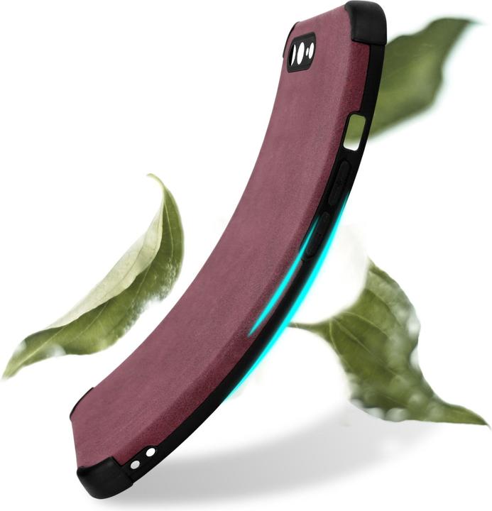 Produktbild Cadorabo Hülle für Apple iPhone 7 PLUS / 7S PLUS / 8 PLUS im TPU Matt Leder LM161 Style (Apple iPhone 7 Plus, Apple iPhone 7s Plus)