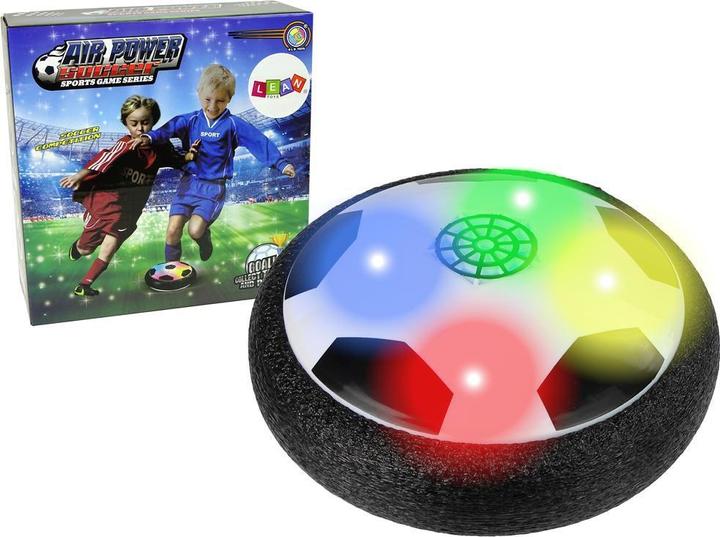 Image du produit Lean Toys Ballon de foot Air Power LED avec rembourrage