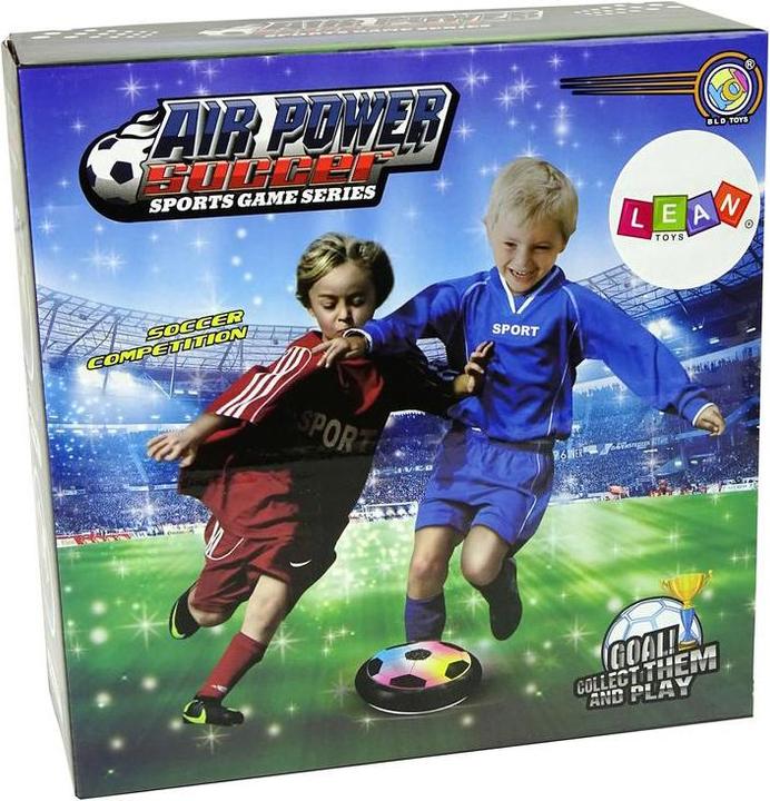 Image du produit Lean Toys Ballon de foot Air Power LED avec rembourrage