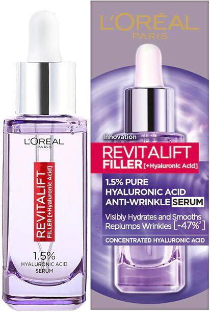 Image du produit L'Oréal Paris L'Oréal Revitalift Filler serum with 1.5% hyaluronic acid 30ml (30 ml)