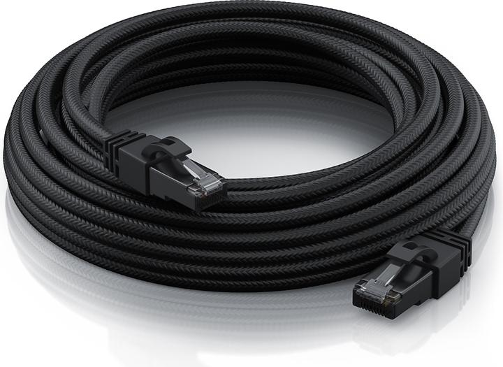 Image du produit Primewire Câble réseau CAT.7, RJ-45, Ethernet, câble patch CAT 7, gaine en coton, câble LAN Gigabit (S/FTP, CAT7, 5 m)