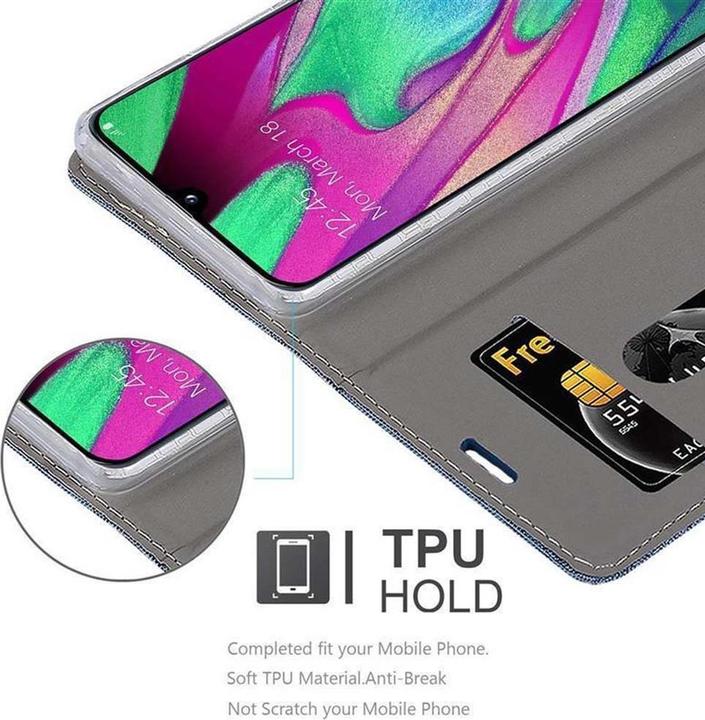 Image du produit Cadorabo Couverture look jeans Book (Samsung Galaxy A40)
