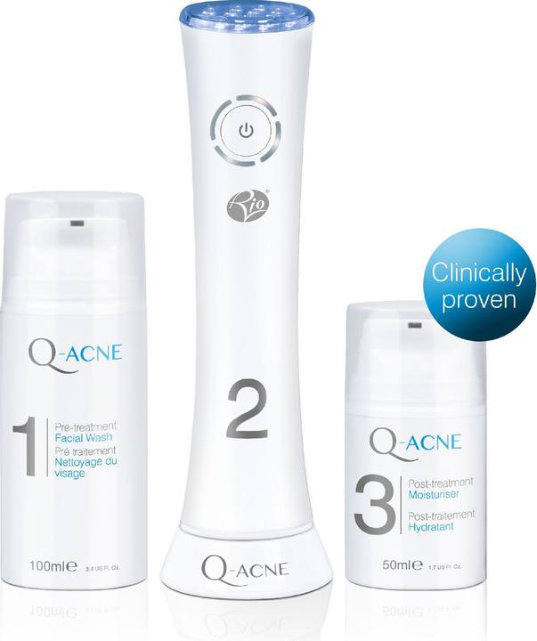 Actual product image Rio Q-Acne Lite3 facial cleanser