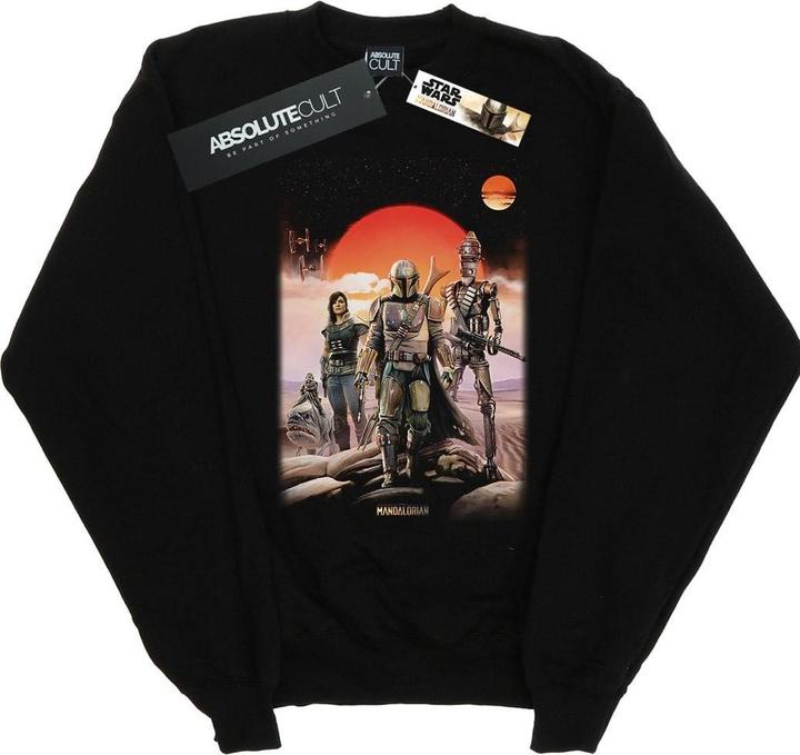 Produktbild Star Wars The Mandalorian Warriors Sweatshirt Jungen (116)