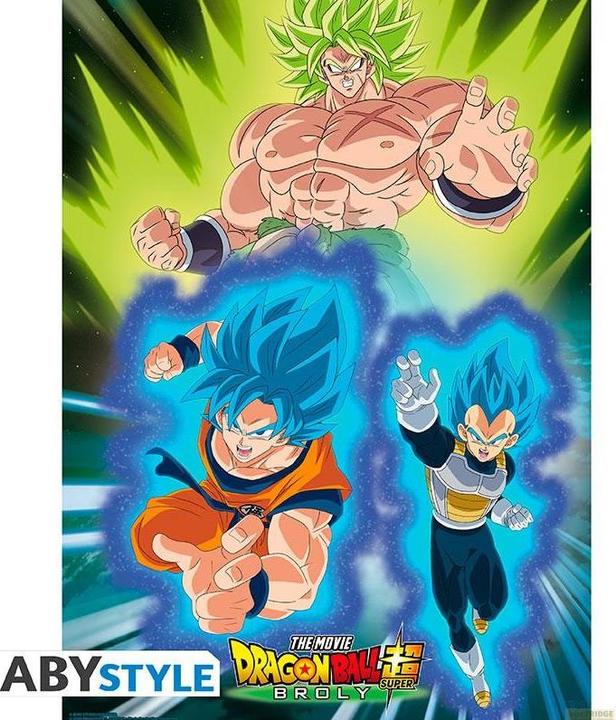 Produktbild ABYstyle DRAGON BALL BROLY - Set 2 Chibi Posters - Broly 52x38 x4