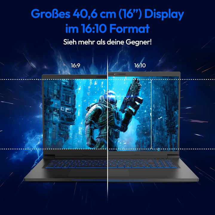 Produktbild Erazer Beast 16 X1 Ultimate 16" 2.5K Core Ultra 9 275HX 32GB/2TB SSD RTX 5080 Win11 MD62733 (16", Intel Core Ultra 9 275HX, 32 GB, 2000 GB, DE)