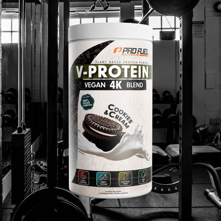 Produktbild ProFuel V-Protein 4K Blend (Cookies & Cream, 1 Stk., 750 g)