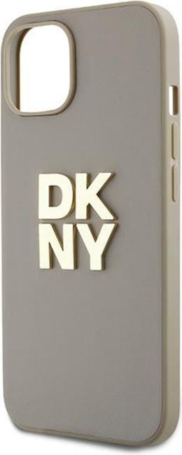 Produktbild DKNY DKHCP15SPBSWSE iPhone 15 / 14 / 13 6.1" beżowy/beige hardcase Wrist Strap Stock Logo (Apple iPhone 14, Apple iPhone 15, Apple iPhone 13)