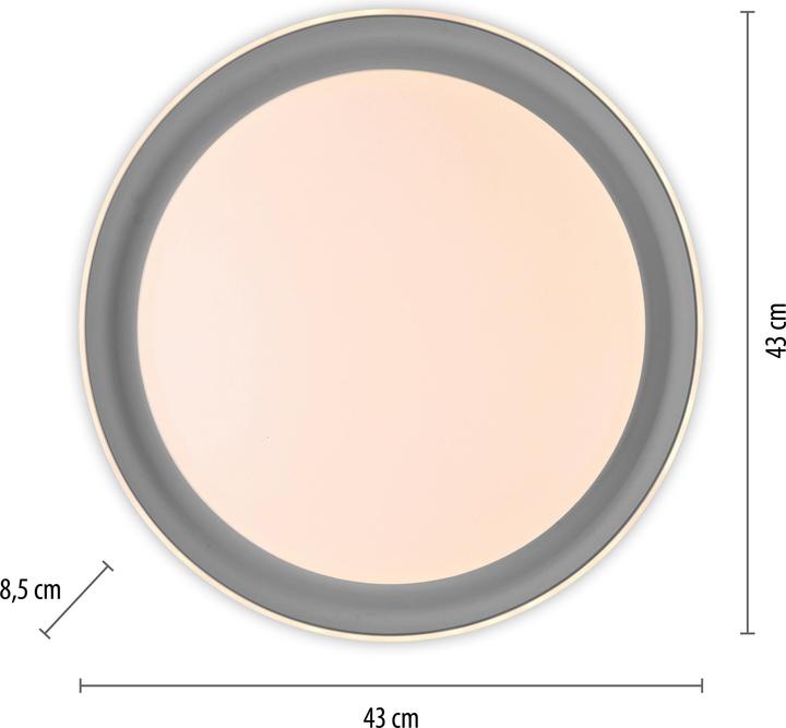 Actual product image Selltec LED ceiling lamp SATI (2630 lm)