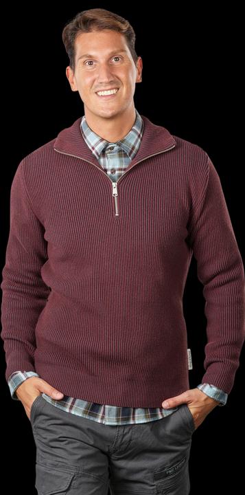 Immagine prodotto Marc O'Polo Half Zip Pullover Fancy Knit Twilight (L)