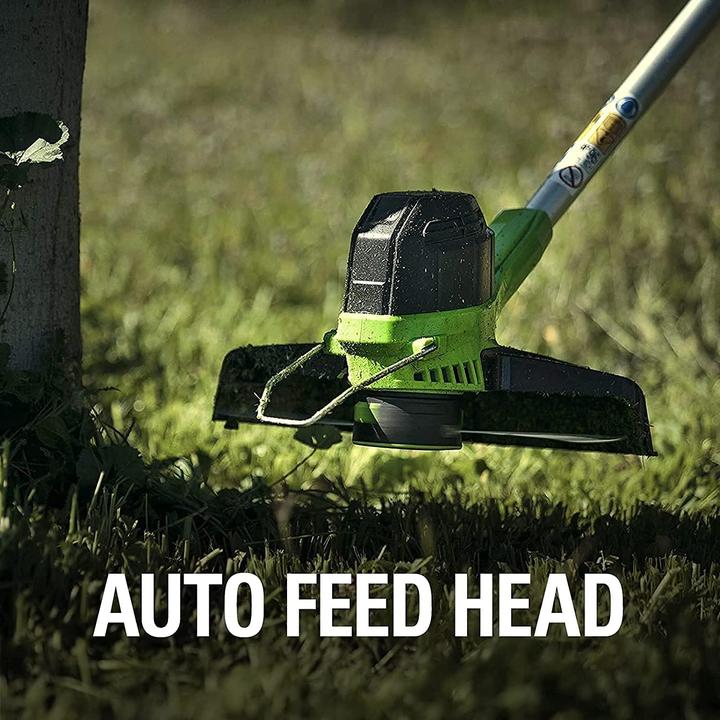 Produktbild Greenworks 40V mower with 2Ah battery and charger (G40LTK2) (Trimmfaden)