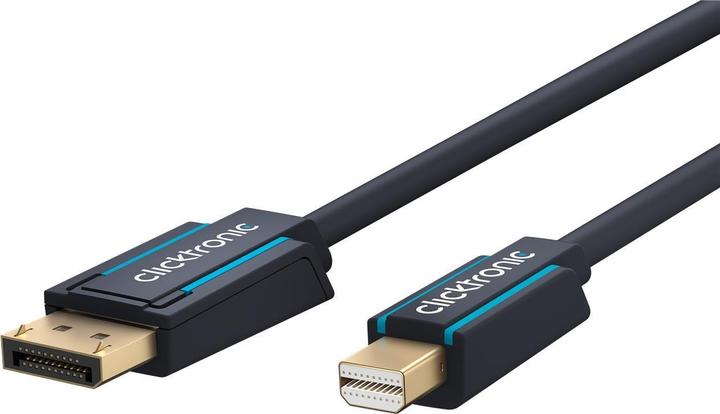 Produktbild clicktronic Mini DisplayPort Adapterkabel (1 m, DisplayPort)