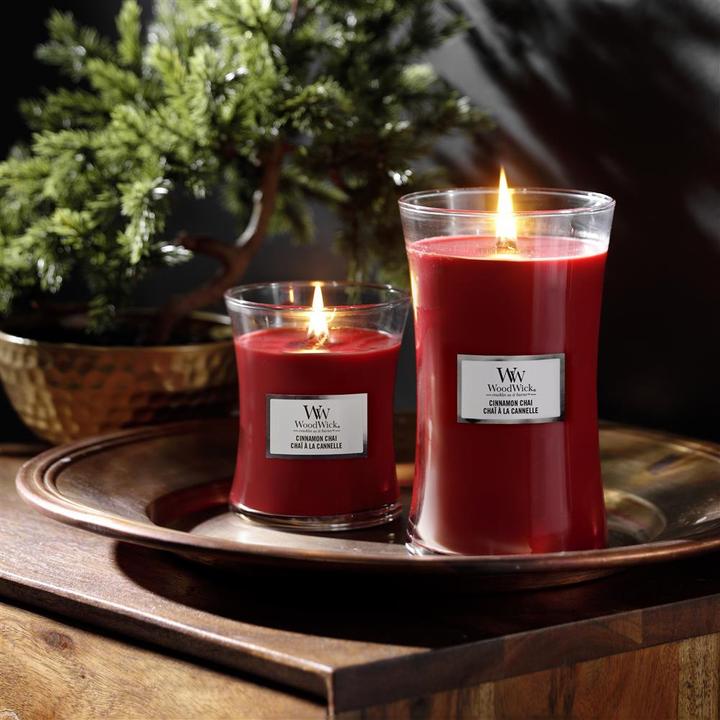 Actual product image WoodWick Cinnamon Chai (275 g)