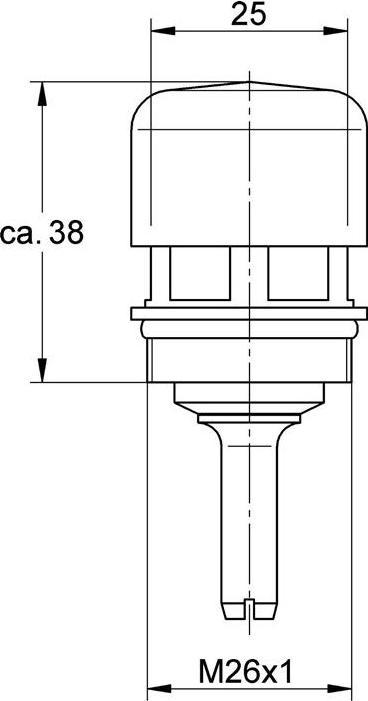 Actual product image Grohe EICHELBERG Conversion for one-hand bath battery chr