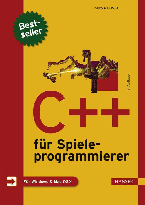 Produktbild C++ für Spieleprogrammierer (Deutsch, Heiko Kalista, 2016)