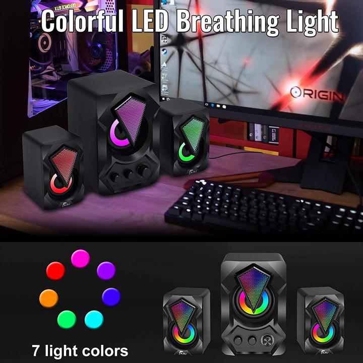Produktbild Njsj RGB 2.1 Lautsprecher mit Subwoofer