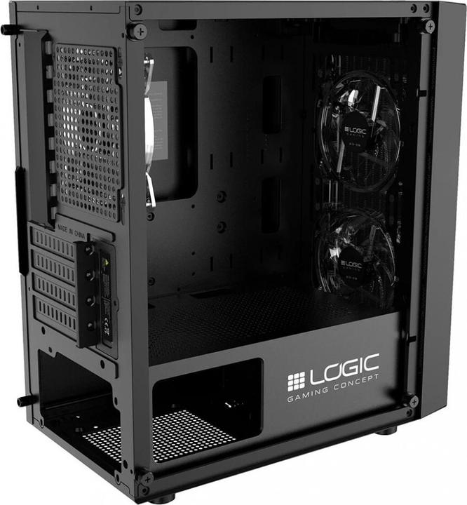 Actual product image Logic Obudowa Atos RGB Mini USB 3.0 Bez Zasilacza (mATX, Mini-ITX)