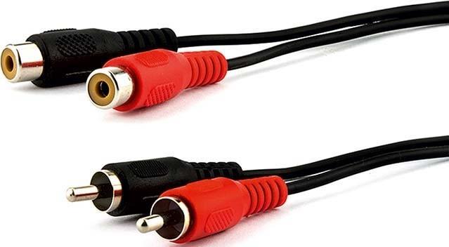 Produktbild E+P Cinch-Verlängerungskabel (2.50 m, Verlängerung)