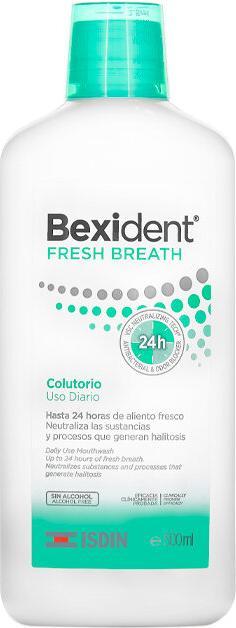 Actual product image Isdin Bexident Fresh Breath Daily Mouthwash 500ml (500 ml, Mouthwash)