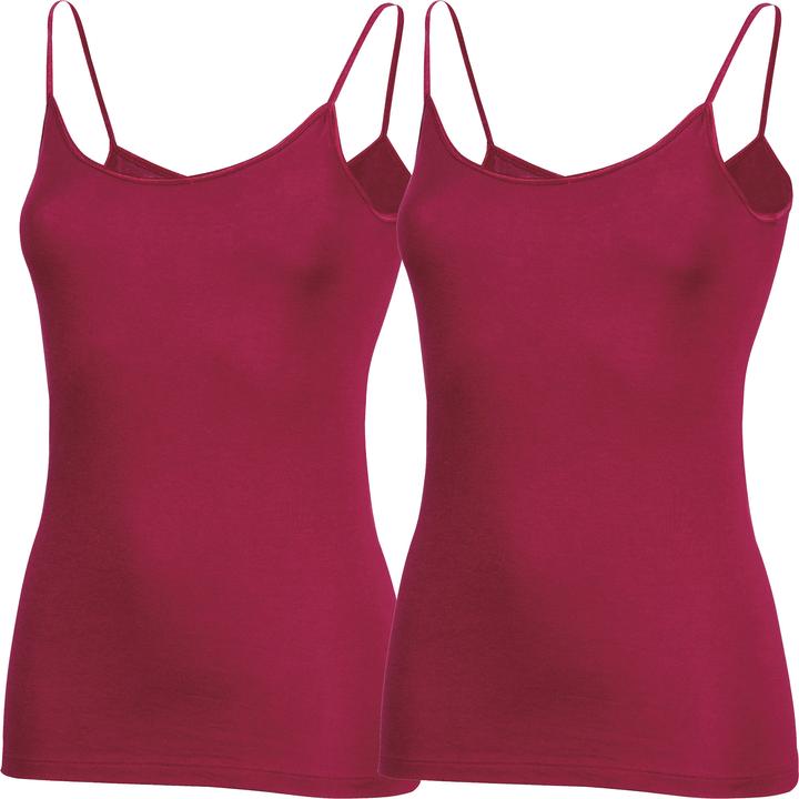 Erwin Müller Maglietta intima da donna con spalline 2-pack