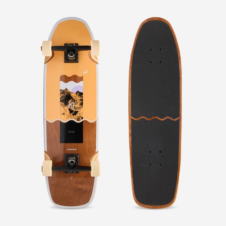 Actual product image Decathlon Cruiser Medium Concave Rollen 62 mm - Yamba 900 Flood (30.79")