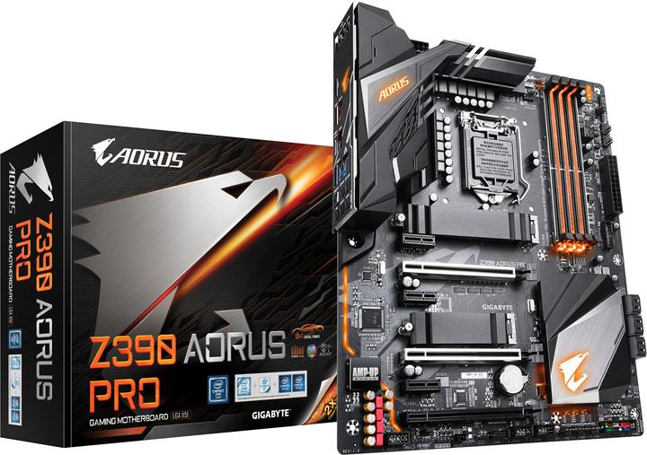 Produktbild Gigabyte Z390 Aorus Pro (LGA 1151, Intel Z390, ATX)